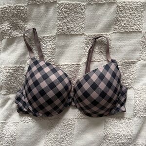 Victoria’s Secret PINK Wear Everywhere Push-Up Bra – Plaid